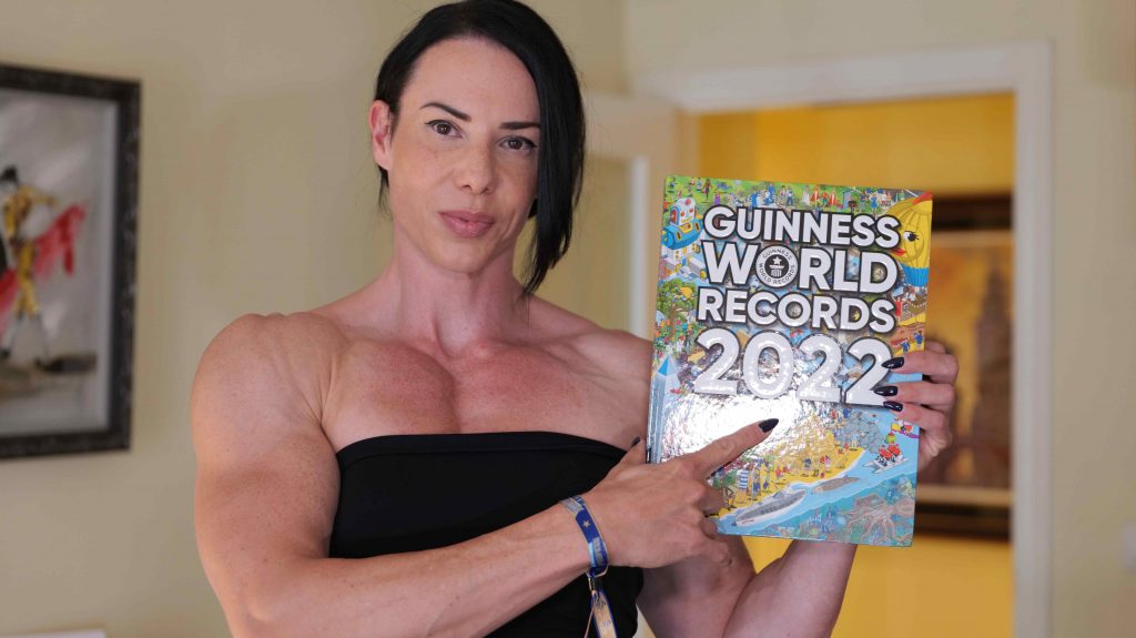 Grabación a la culturista Maria Wattel, quien obtuvo el Guinness World Record por ser la culturista más alta del mundo