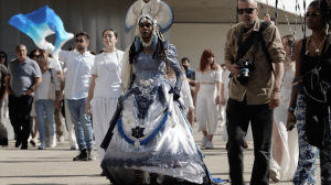 Grabación de performance en la calle