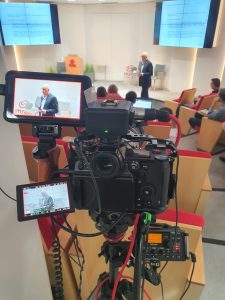 Grabación de ponencias en directo