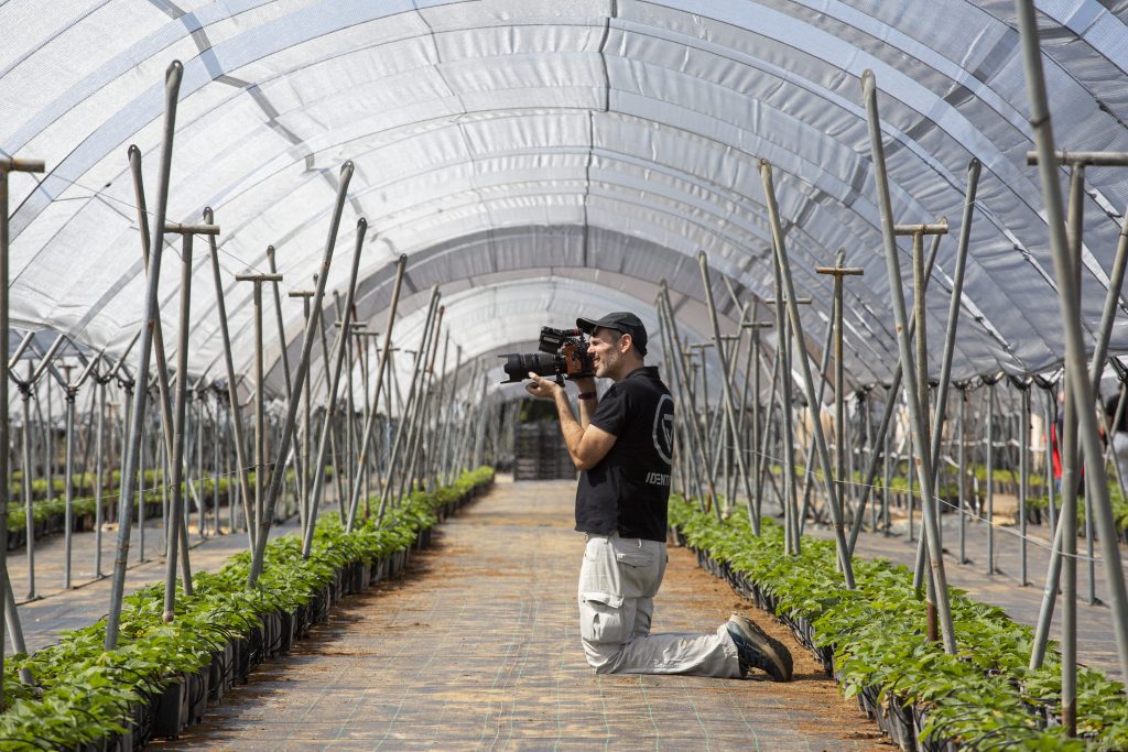 Grabación de productos alimenticios en instalaciones