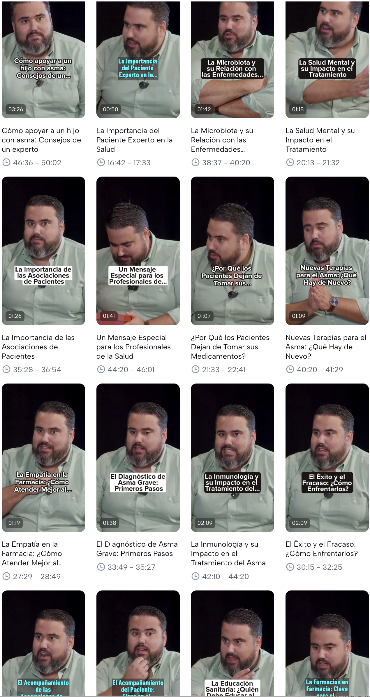 Grabación de videopodcast